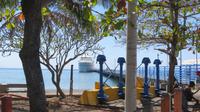 MS Amadea im Hafen von Puntarenas, Costa Rica