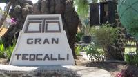 Mittagessen im Restaurant Gran Teocalli, Teotihuacan, Mexiko