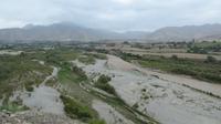 Pisco Tal mit Pisco Fluss, Peru