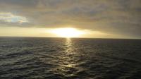 Sonnenaufgang auf See