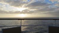 Sonnenaufgang auf See