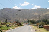 Peru: Fahrt  Urubamba Tal - Pisac