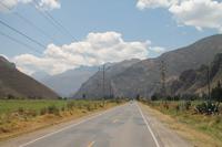 Peru: Fahrt  Urubamba Tal - Pisac