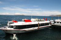 Peru: Fahrt mit dem Hydrofoil Boot zur Sonneninsel