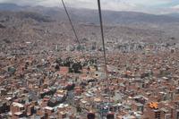 Bolivien: Seilbahnfahrt nach La Paz