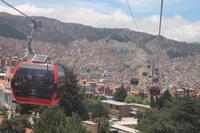 Bolivien: Seilbahnfahrt nach La Paz