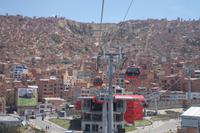 Bolivien: Seilbahnfahrt nach La Paz