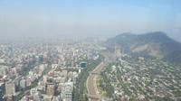 Blick auf Santiago de Chile