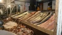 auf dem Fischmarkt in Santiago