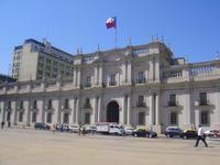 Regierungsgebäude in Santiago de Chile