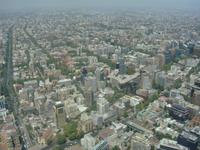 Blick auf Santiago de Chile