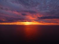 Sonnenuntergang bei Puerto Montt