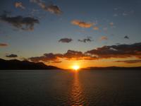 Sonnenuntergang bei Ushuaia