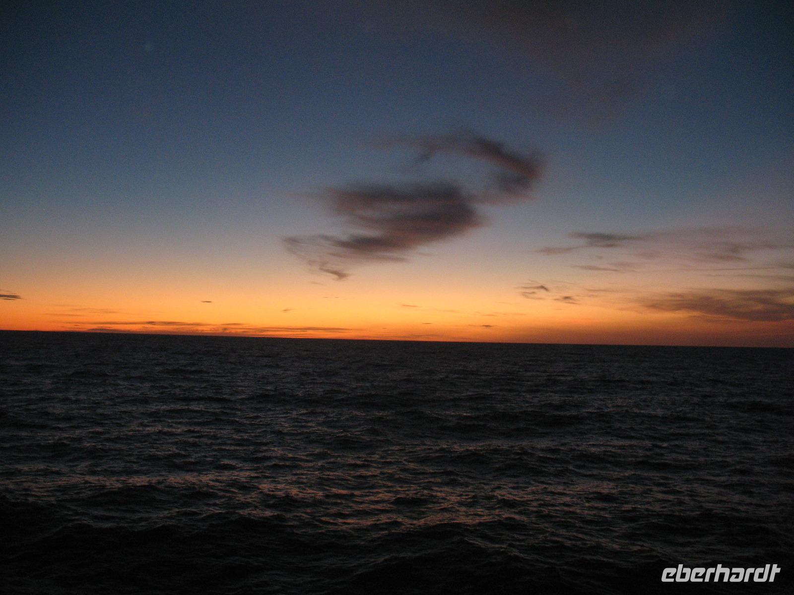 Sonnenuntergang bei Stanley