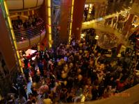 Goldene Luftballons im 