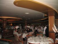 Abendessen im Hauptrestaurant 