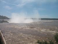 Argentinische Wasserfälle in Iguaçu