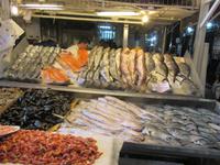 Mercado Central in Santiago de Chiele