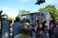 Alte Gondeln der Seilbahn