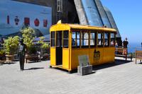 Alte Gondeln der Seilbahn