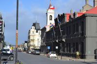 Hauptstraße von Punta Arenas, Chile