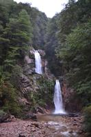 Wasserfall an der Straße von Puerto Chacabuco nach Coyhaique