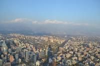 Blick von der Aussichtsplattform Sky Costanera