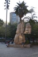 Denkmal für die Mapuche-Indianer in Santiago