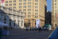 Parade zum 90. Geburtstag der Carabineros
