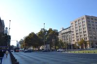 Am Moneda-Palast in Santiago