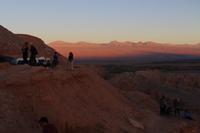 Sonnenuntergang in der Atacama-Wüste
