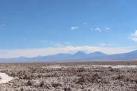 Salzsee in der Atacama-Wüste