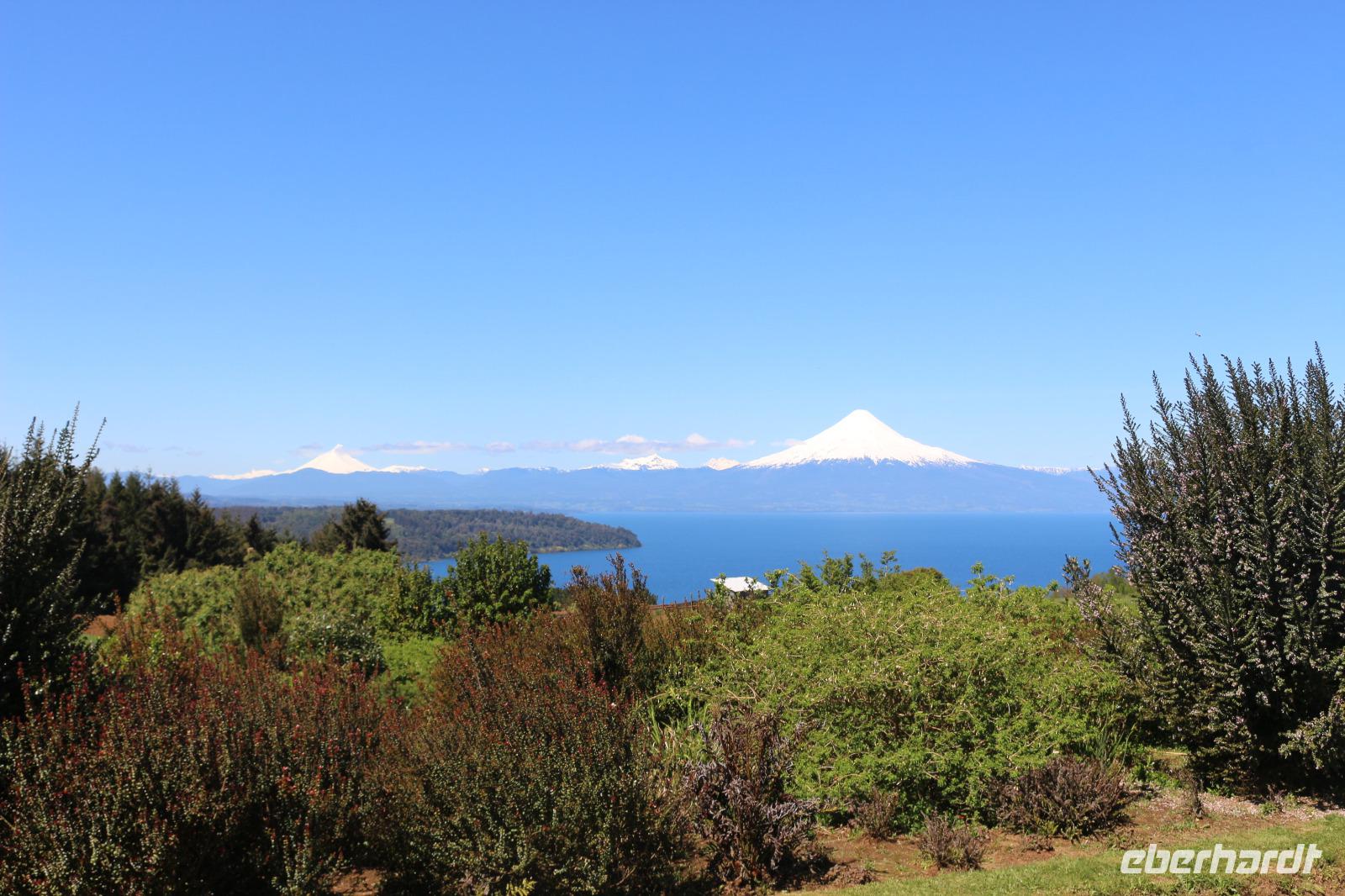 Blick auf den Vulkan Osorno