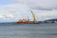 Blick auf die Magellan-Straße