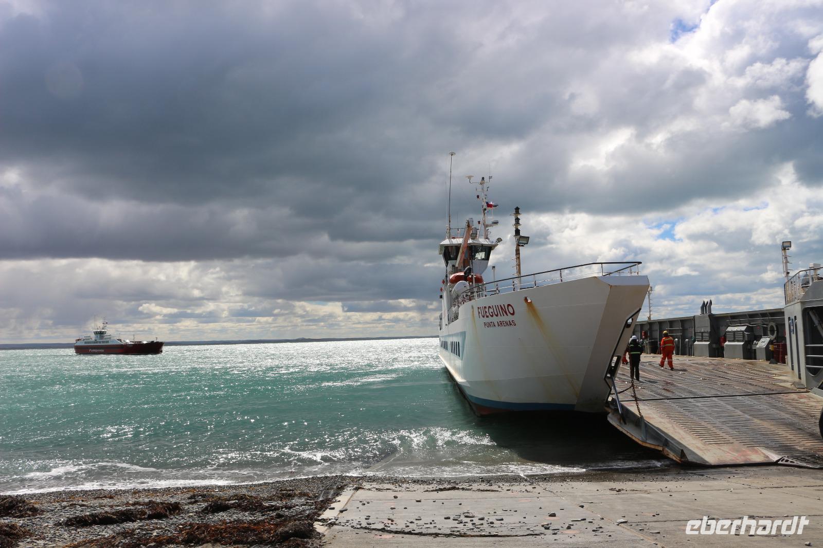 Fährüberfahrt nach Feuerland