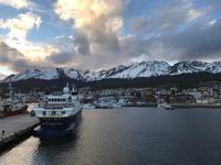 Auslaufen aus dem Hafen von Ushuaia