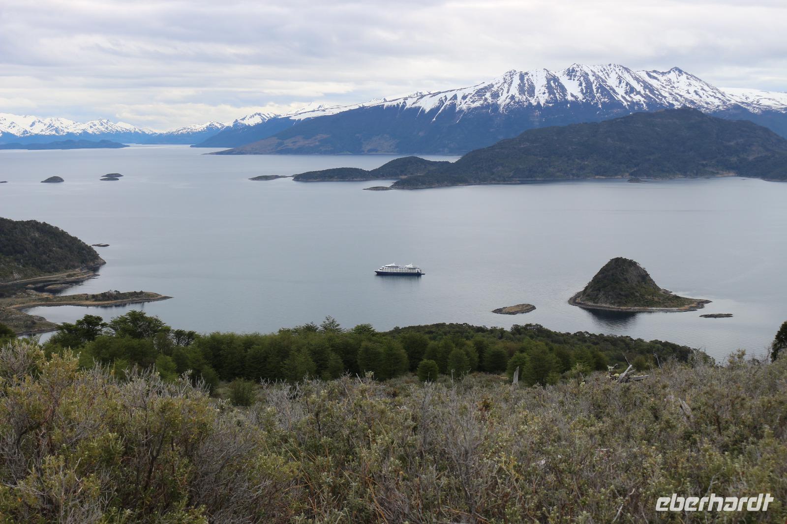 Wanderung in der Wulaia-Bucht