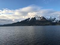 Sonnenuntergang auf der Stella Australis