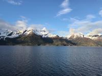 Sonnenuntergang auf der Stella Australis