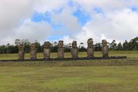 Osterinsel - Ahu Akivi