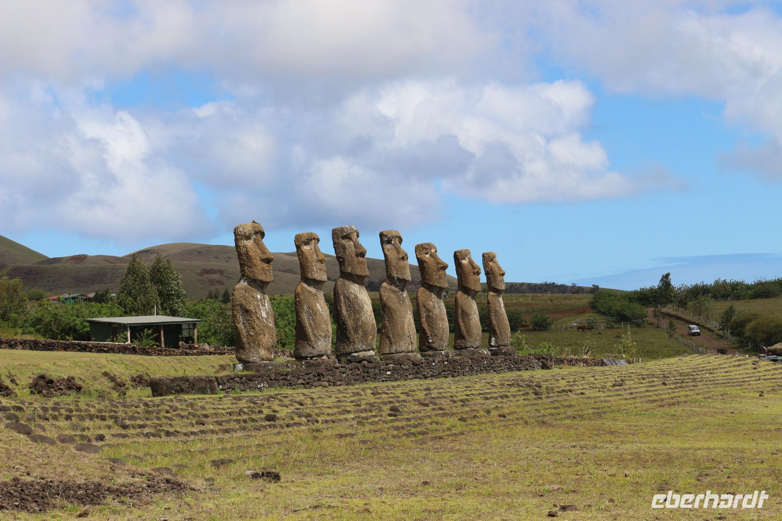 Osterinsel - Ahu Akivi