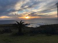 Sonnenuntergang auf der Osterinsel