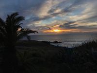 Sonnenuntergang auf der Osterinsel