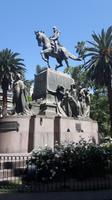 Salta (Plaza Principal 9 de Julio - Statue General San Martin)
