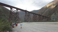 Fahrt von Salta nach San Antonio de los Cobres (El Toro-Viadukt)