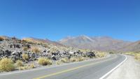 Fahrt von Salta nach San Antonio de los Cobres (Blick zum Gipfel des Nevado de Acay)