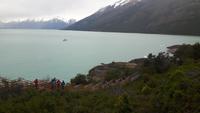 Spaziergang entlang des Gletscher Perito Moreno (Lago Argentino)