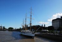 Buenos Aires - auf der Puente de la Mujer