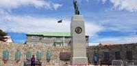 Falkland Inseln - Hauptstadt Stanley - Denkmal für den Falklandkrieg 1982