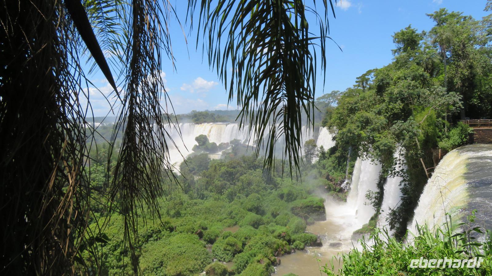 Wasserfälle von der argentinischen Seite